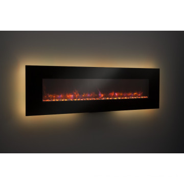 72" GRAND wall mounted electric fireplace